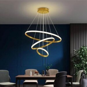 3 Ring Modern LED Chandelier Ceiling Lamp