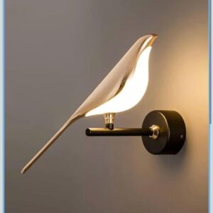 Single Bird Led Wall Lamp