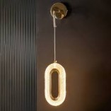 Oval Crystal Decorative Hanging Light (8261HL)