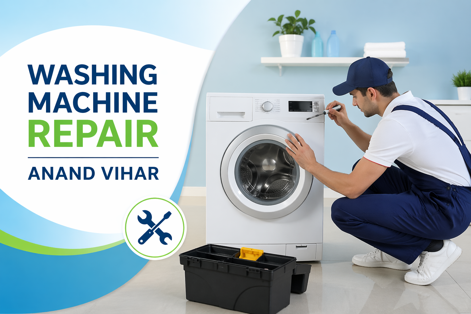 Washing Machine Repair in Anand Vihar – Fast, Affordable & Trusted Services