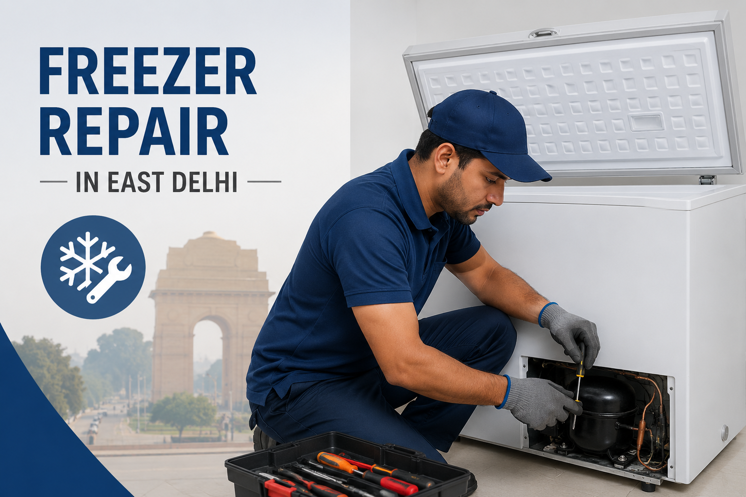 Freezer Repair in East Delhi – Fast, Affordable & Trusted Solutions