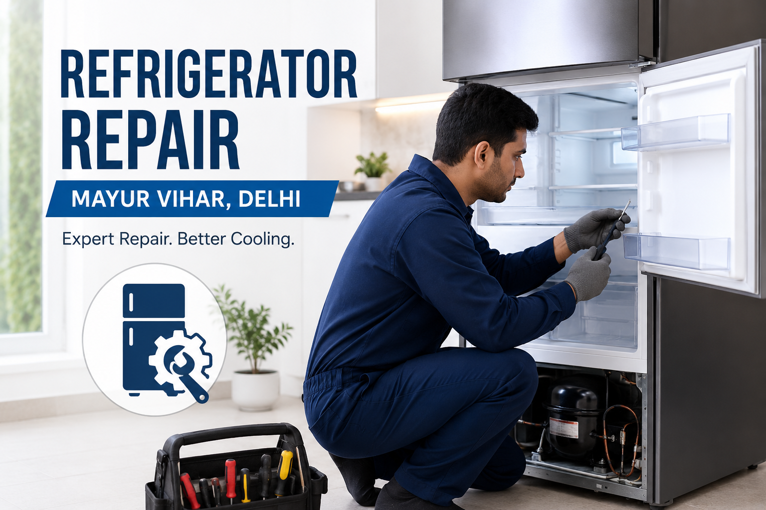 Refrigerator Repair Mayur Vihar Delhi – Fast & Trusted Services at Your Doorstep