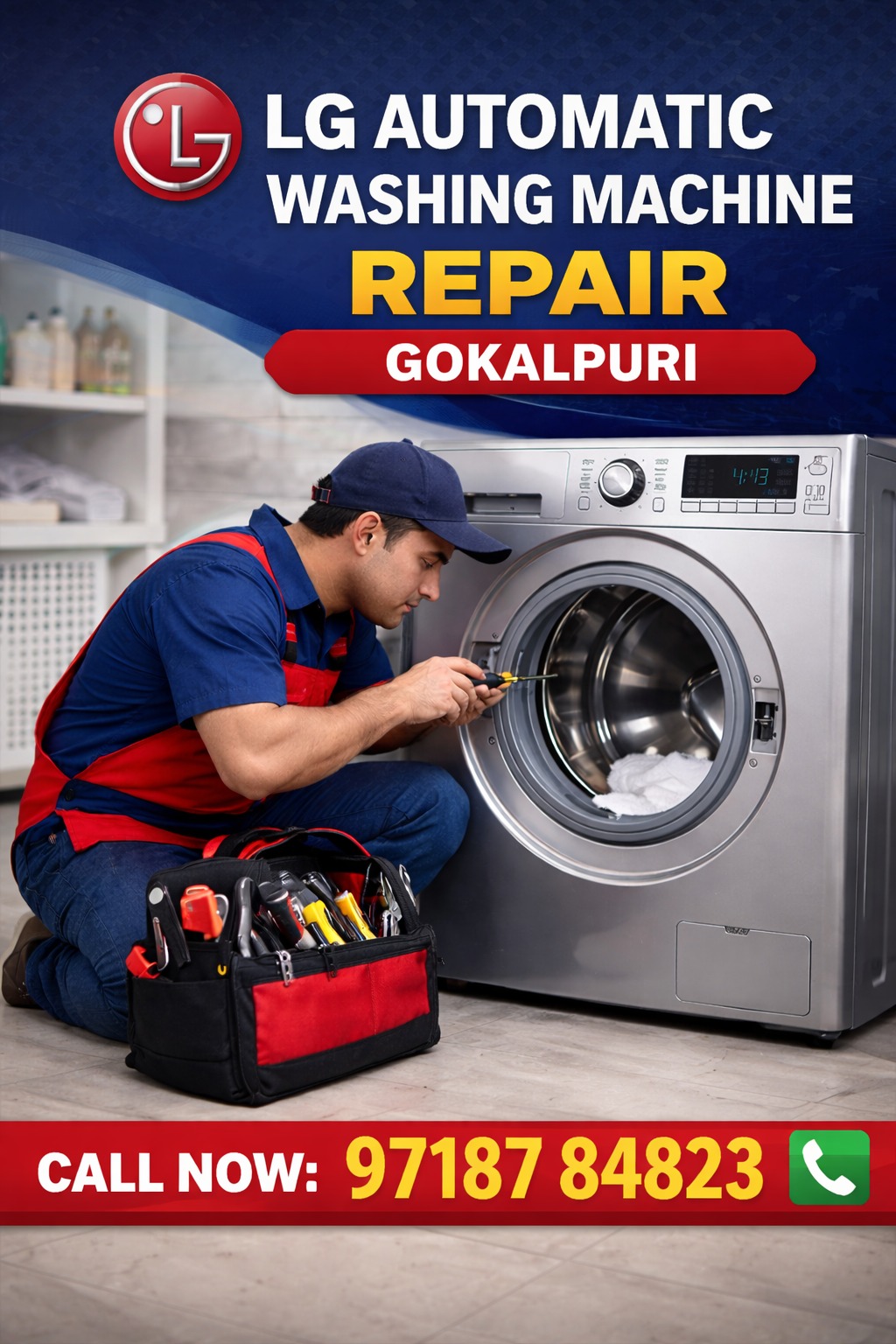 LG Automatic Washing Machine Repair Gokalpuri Vihar – Fast, Reliable & Affordable Service