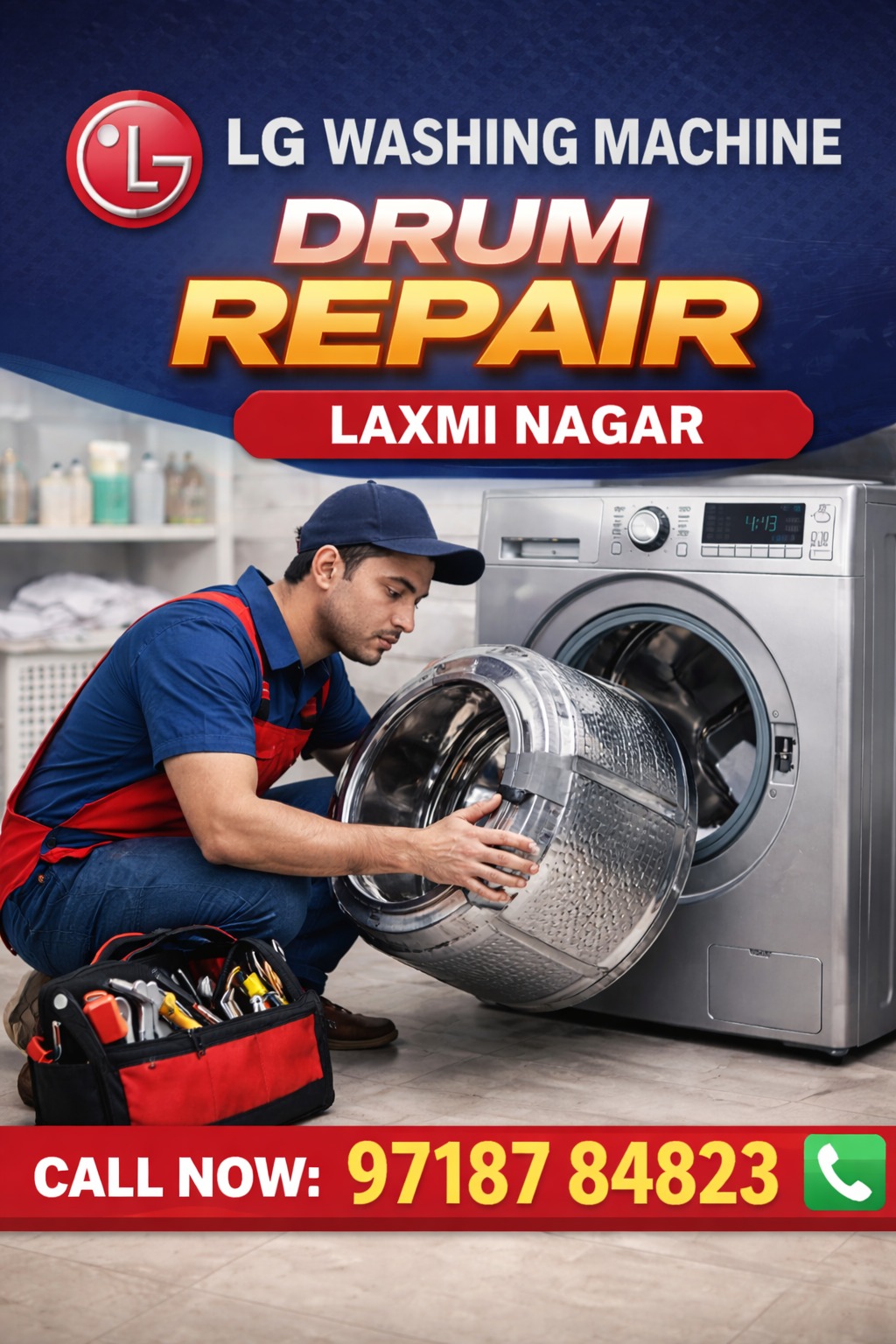 LG Washing Machine Drum Repair Laxmi Nagar Vihar