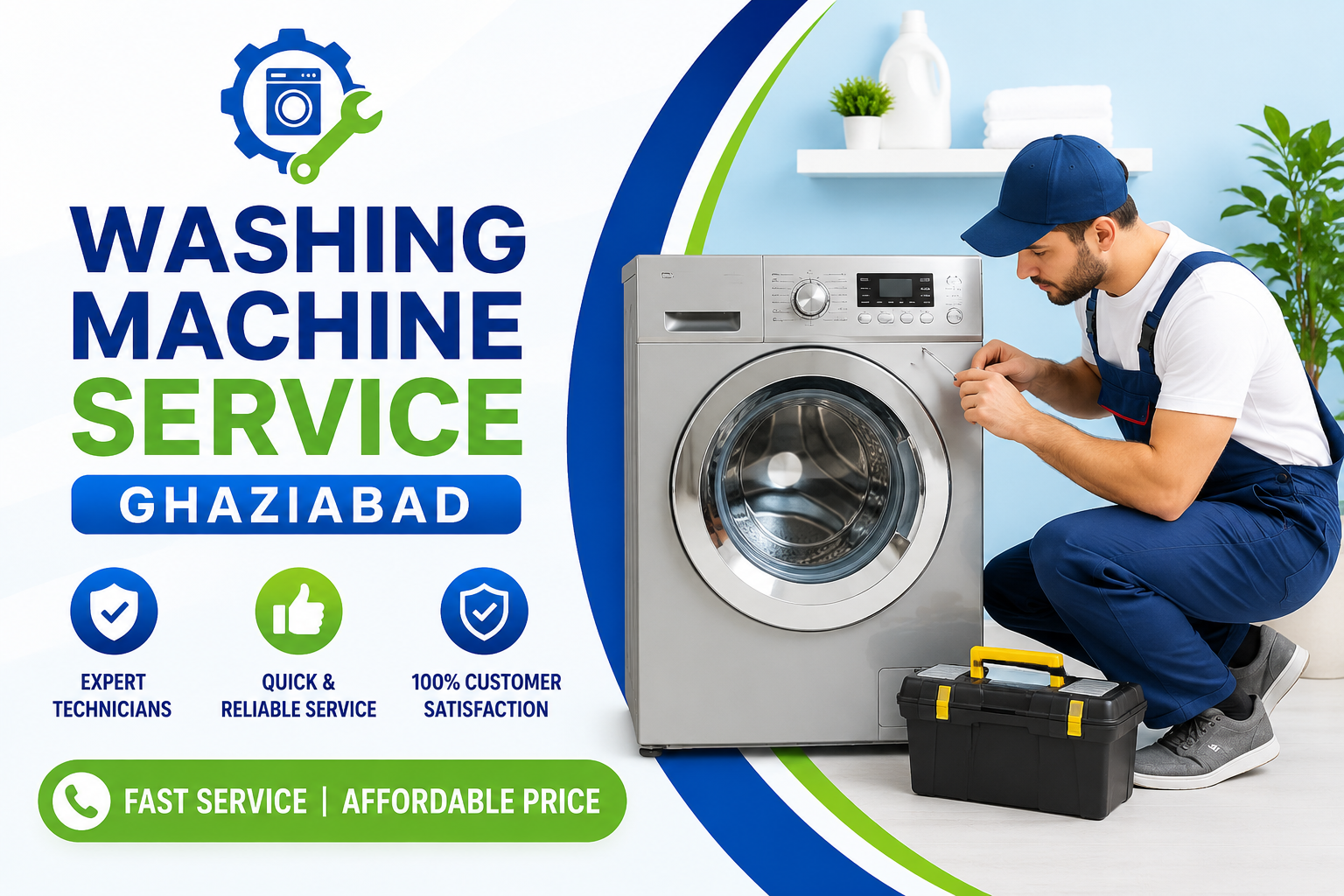 Washing Machine Service Ghaziabad – Reliable Doorstep Repair Solutions