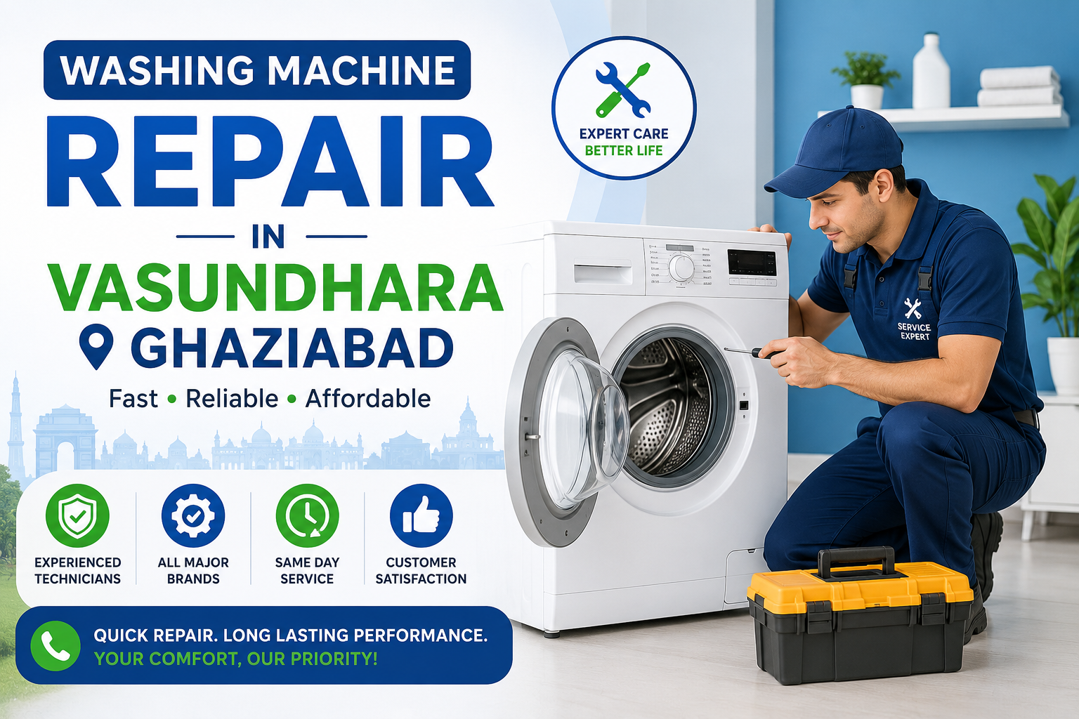 Washing Machine Repair in Vasundhara Ghaziabad