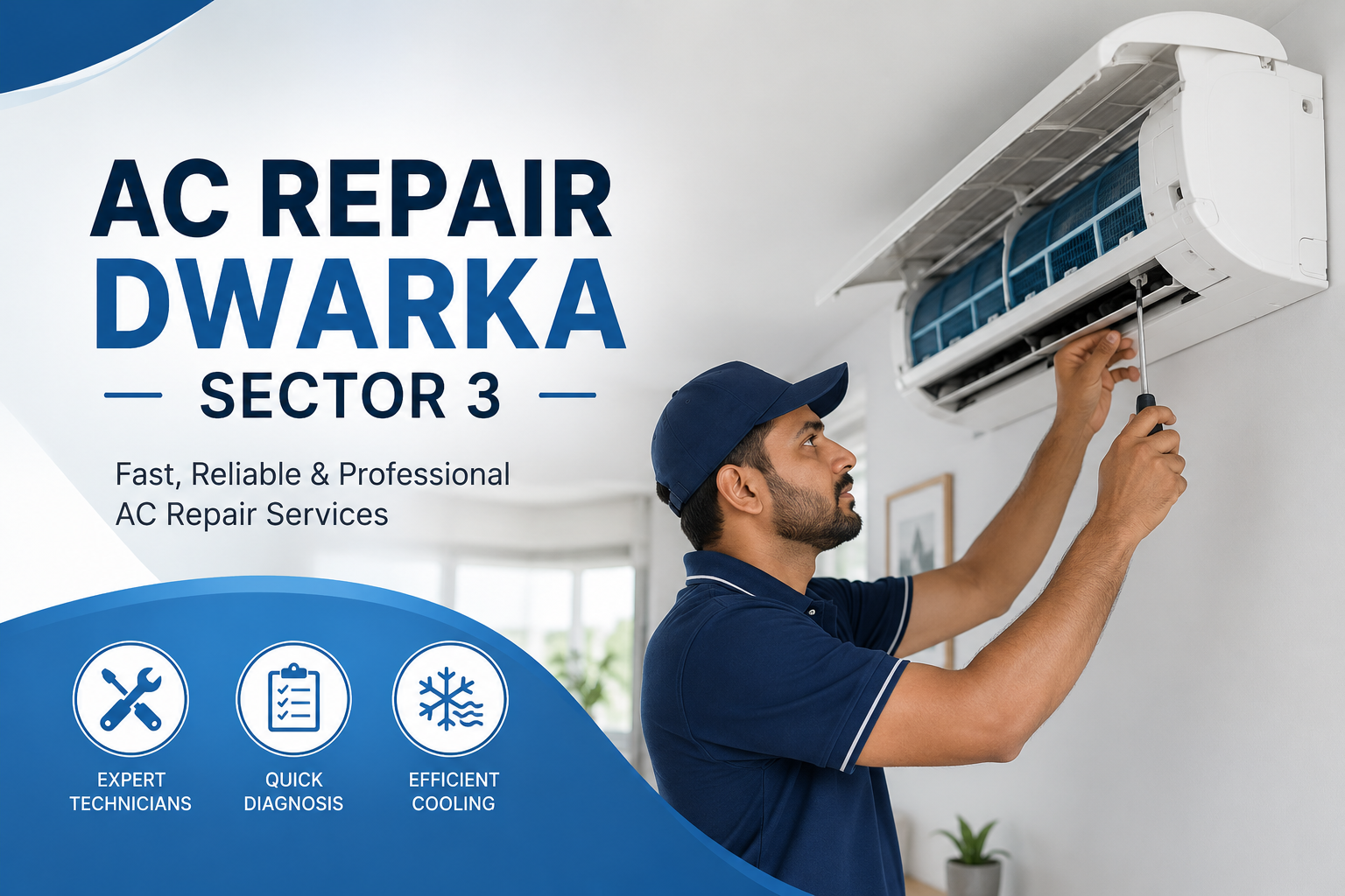 AC Repair Dwarka Sector 3 – Reliable AC Services at Your Doorstep