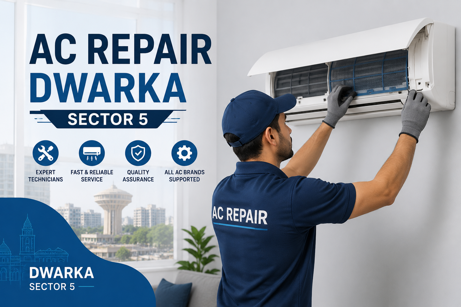 AC Repair Dwarka Sector 5 – Your Trusted Partner for Hassle-Free Cooling