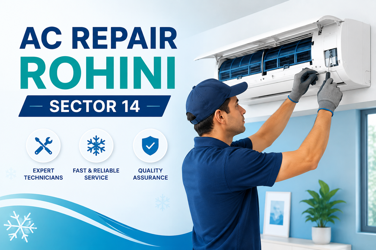 AC Repair Rohini Sector 14 – Reliable and Affordable AC Services