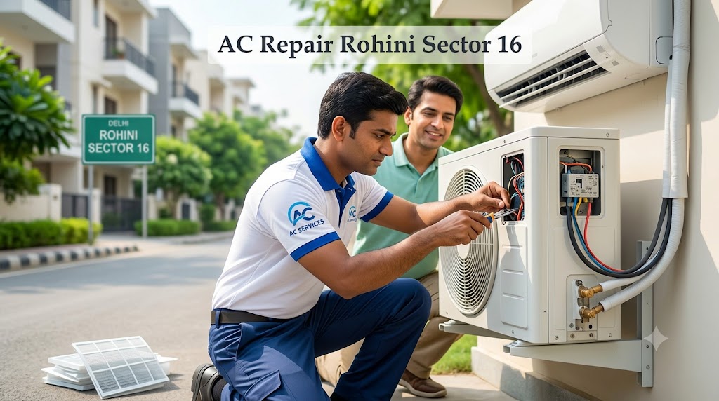 AC Repair Rohini Sector 16 – Professional and Affordable AC Services