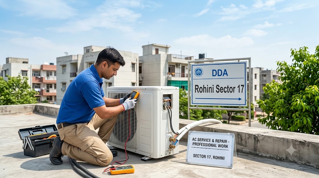 AC Repair Rohini Sector 17 – Fast, Reliable & Affordable AC Services