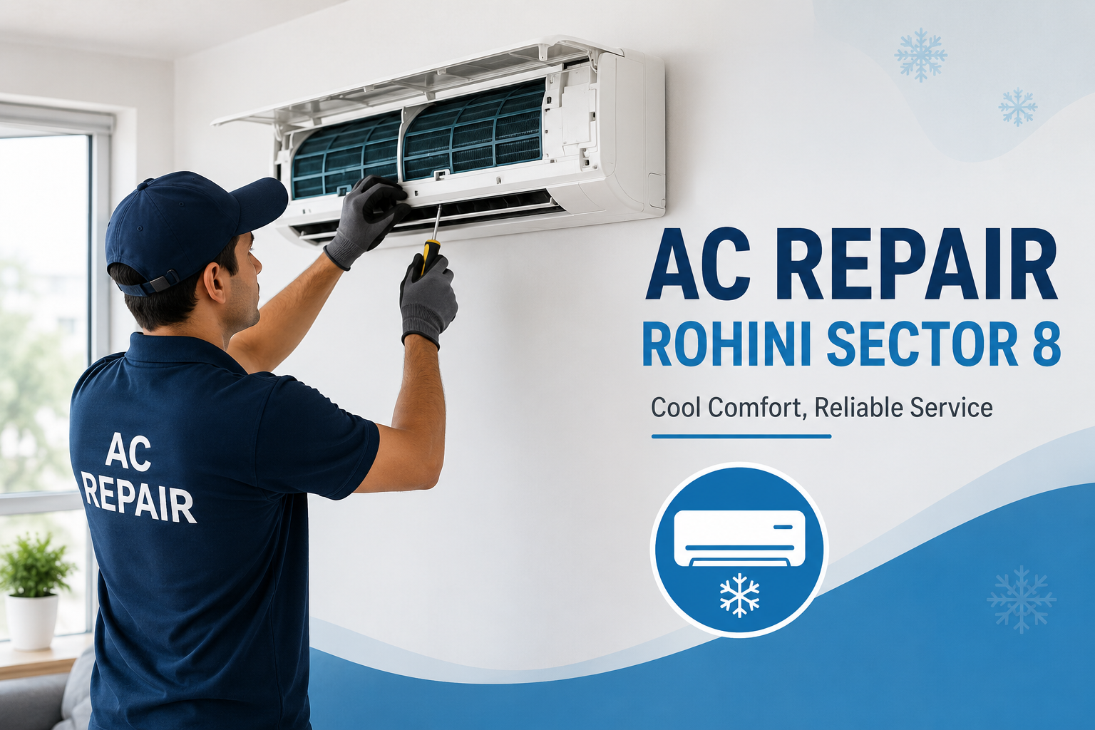 AC Repair Rohini Sector 8 – Fast, Reliable & Affordable AC Services