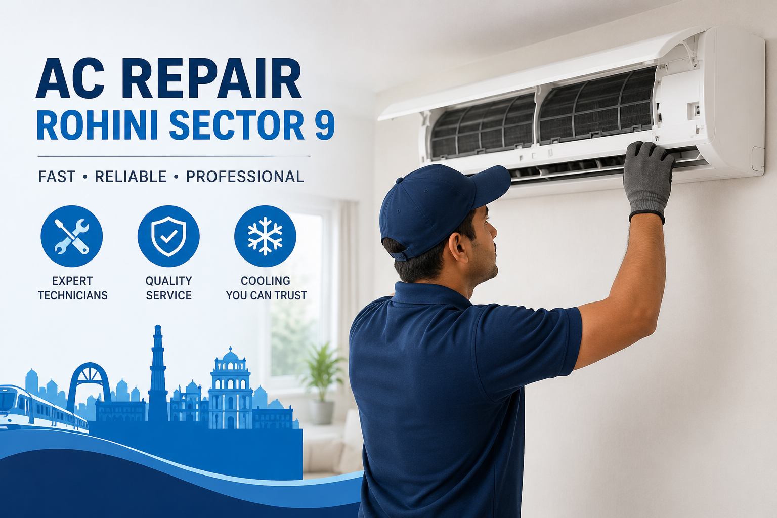 AC Repair Rohini Sector 9 – Expert Cooling Solutions at Your Doorstep